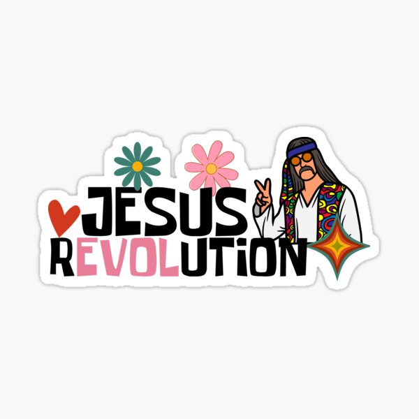 Jesus Revolution 1969 Sticker