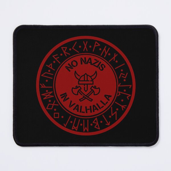 Item preview, No Nazis in Valhalla (red version) designed and sold by LeftistLessons.