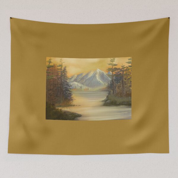 Item preview, Serene Mountainside  designed and sold by AllTheBells.