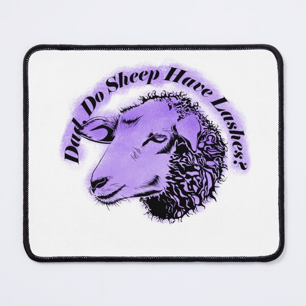 Item preview, Dad, Do Sheep Have lashes? Purple designed and sold by BlackCockiePres.