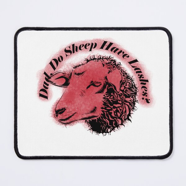 Item preview, Dad, Do Sheep Have lashes? Red designed and sold by BlackCockiePres.