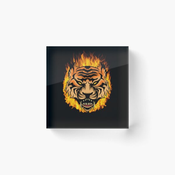 Item preview, Angry Flaming Tiger designed and sold by Mark Cannon.