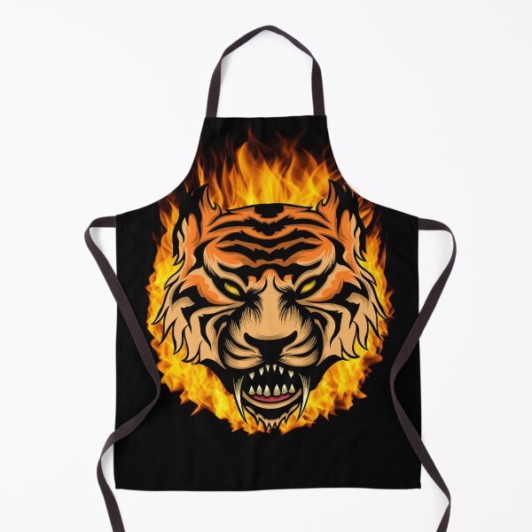 Item preview, Angry Flaming Tiger designed and sold by Mark Cannon.