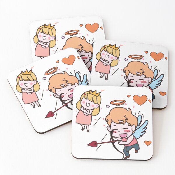 Item preview, Struck By Love, Struck by Cupid's Arrow, a Cute gift for Valentines Day designed and sold by Color-Me-Blue.