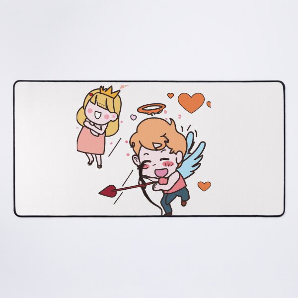 Item preview, Struck By Love, Struck by Cupid's Arrow, a Cute gift for Valentines Day designed and sold by Color-Me-Blue.