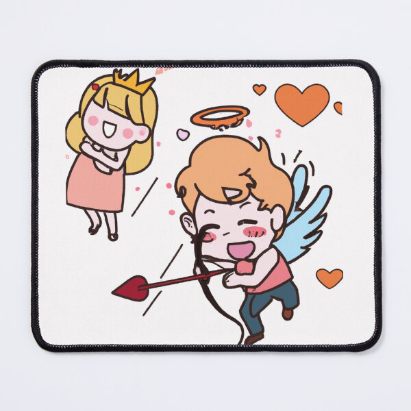 Item preview, Struck By Love, Struck by Cupid's Arrow, a Cute gift for Valentines Day designed and sold by Color-Me-Blue.