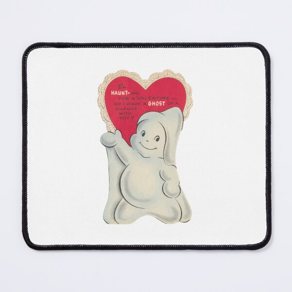 Item preview, Vintage Retro 1950s Valentine Card Ghost designed and sold by ChinchillaMoose.