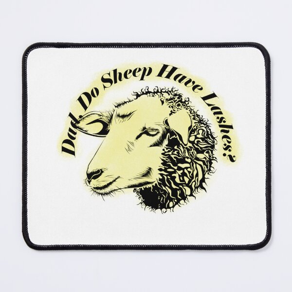Item preview, Dad, Do Sheep Have lashes? Yellow designed and sold by BlackCockiePres.