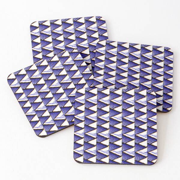 Item preview, Purple Triangles Pattern designed and sold by Bakesales.