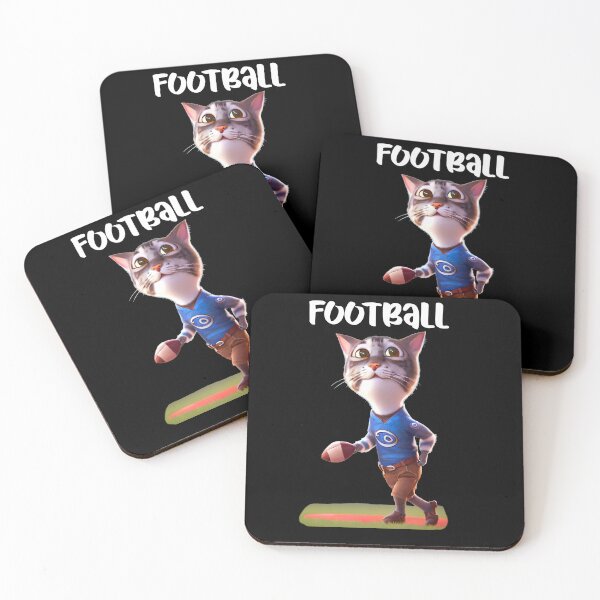 Item preview, Cool Cat Football designed and sold by BrightC.