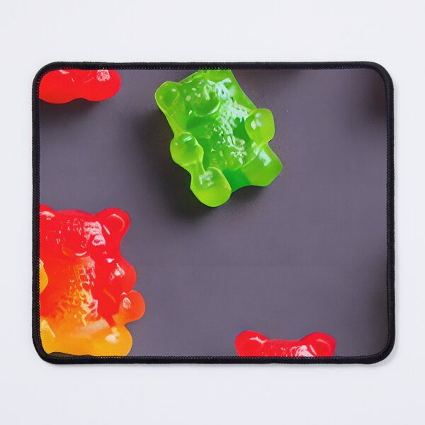 Item preview, Green and Red Gummy Bears - Seamless Pattern designed and sold by Chubuter.