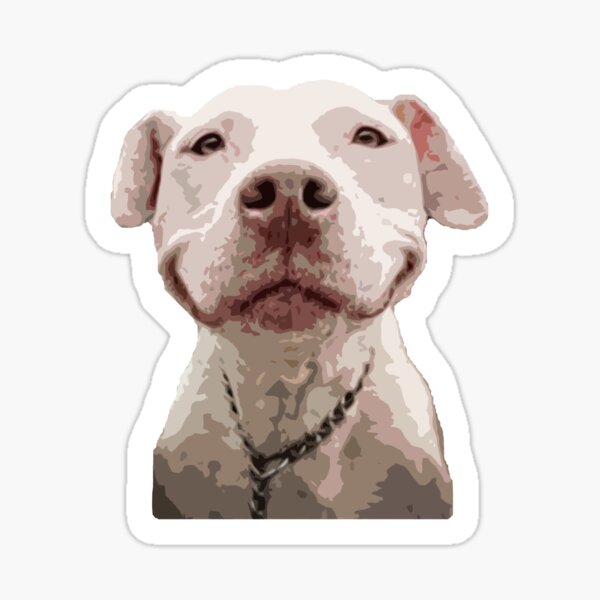 Item preview, Adorable Pit bull  designed and sold by LoiseauStudio.