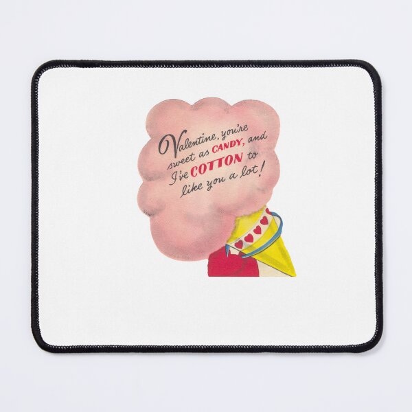 Item preview, Vintage Retro 1950s Valentine Card Cotton Candy designed and sold by ChinchillaMoose.
