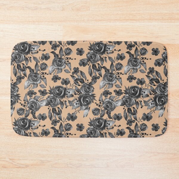 Item preview, Boho floral all over pattern designed and sold by pinkyfish1010.