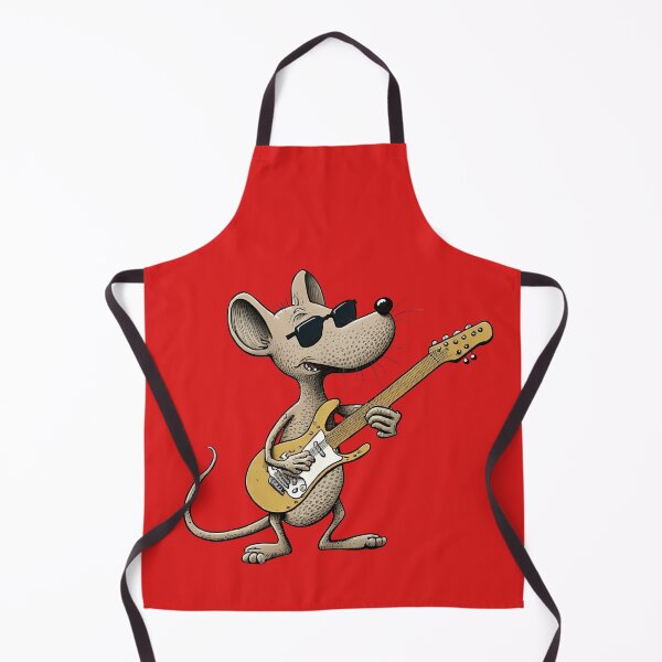 Item preview, Cool rat playing guitar designed and sold by ThePurpleMelon.
