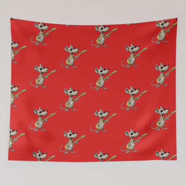 Item preview, Cool rat playing guitar designed and sold by ThePurpleMelon.