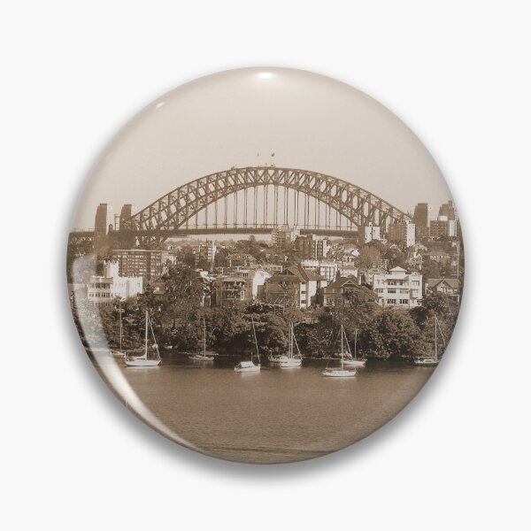 Item preview, Sydney Harbour Bridge, Sepia  designed and sold by DesignsbyRandR.