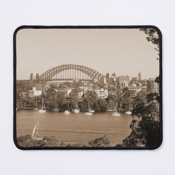 Item preview, Sydney Harbour Bridge, Sepia  designed and sold by DesignsbyRandR.