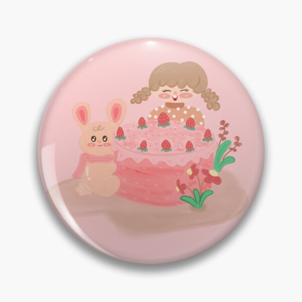 Aperçu de l'œuvre mignon, confortable, lapin, et, gâteau, girl créée et vendue par doubleRcorner.
