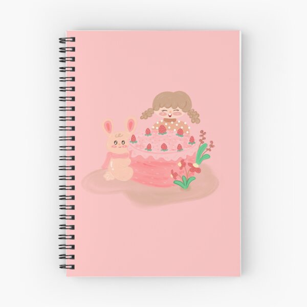 Aperçu de l'œuvre mignon, confortable, lapin, et, gâteau, girl créée et vendue par doubleRcorner.