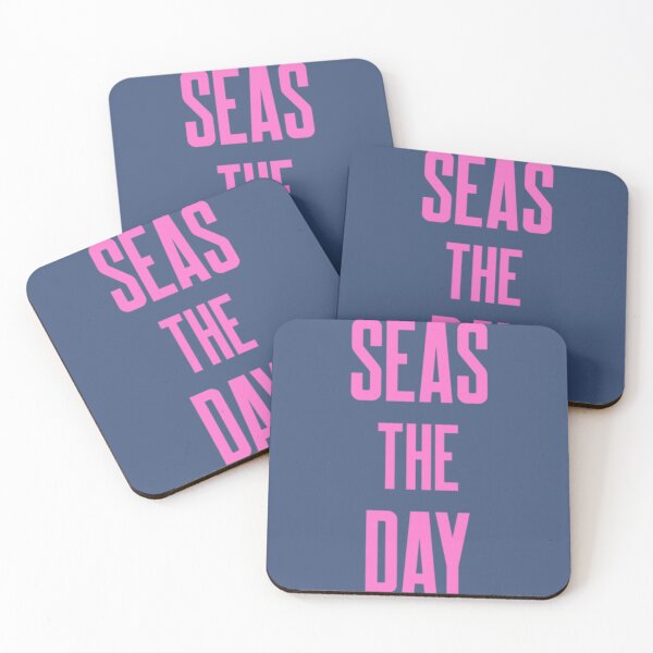 Item preview, Seas the Day - Pink Text - Wild Swimming Tees   designed and sold by TopChoice0201.