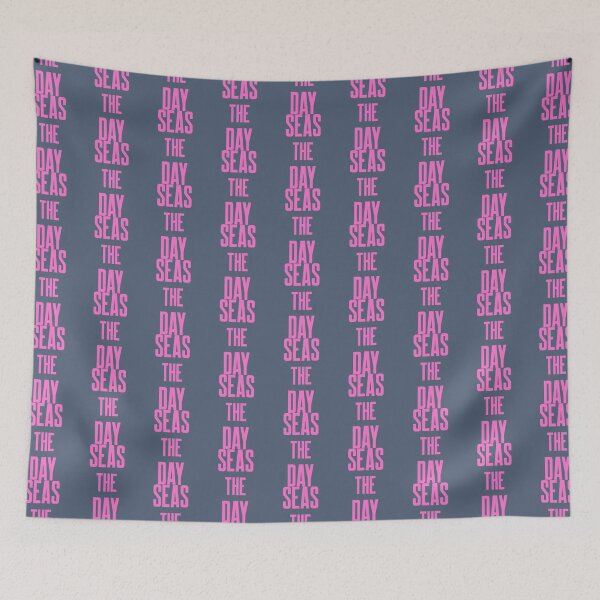 Item preview, Seas the Day - Pink Text - Wild Swimming Tees   designed and sold by TopChoice0201.