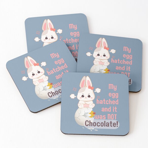 Item preview, Funny Easter bunny and chicken design for bunny and chicken lovers for Spring and Easter designed and sold by tranquilbeach.