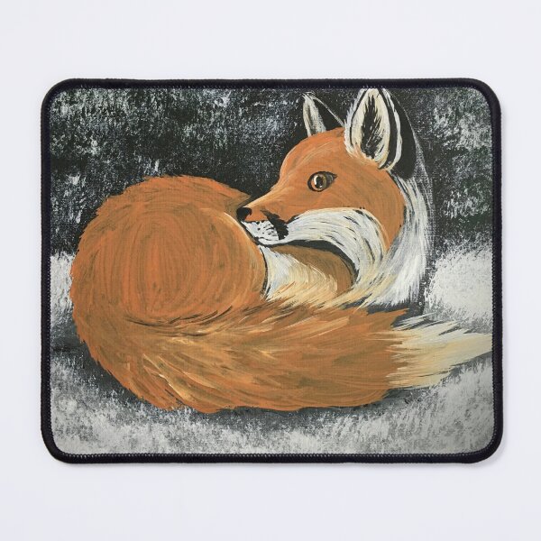 Item preview, Cozy Curled Up Fox designed and sold by SistersInArtN.