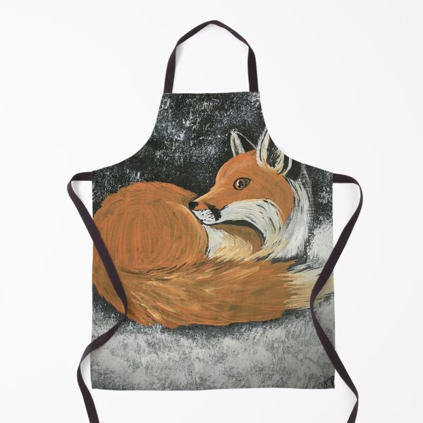 Item preview, Cozy Curled Up Fox designed and sold by SistersInArtN.