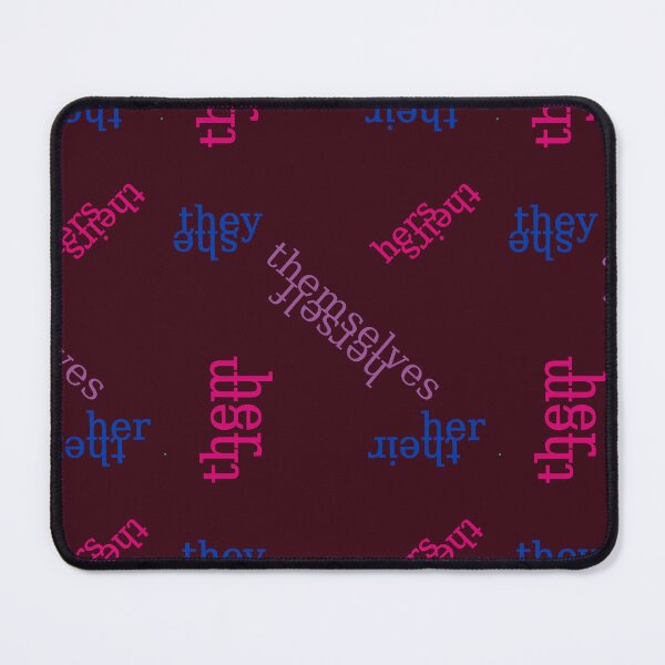Item preview, She/They Bi Pride Pronouns on Mulberry designed and sold by Pyrolitheus.