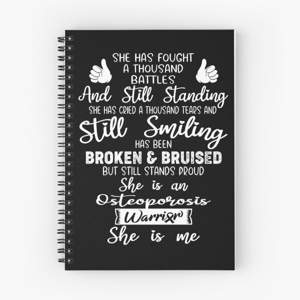 Item preview, Osteoporosis Warrior SHE IS ME - Support Osteoporosis Fighter Gifts designed and sold by Berriosly.