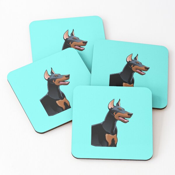 Item preview, Doberman Dog Watercolor Design designed and sold by InspiredForever.