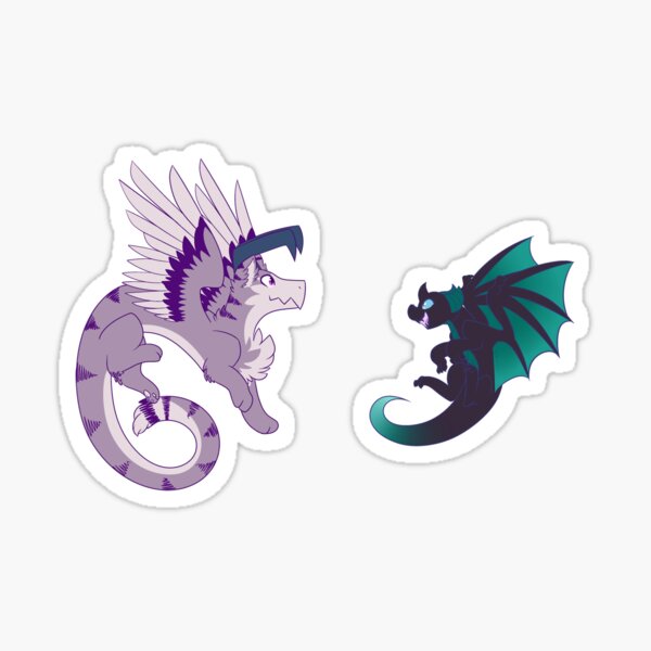 Item preview, Dragon Yue and Tenzen [no background] designed and sold by Winter-Wolf-.