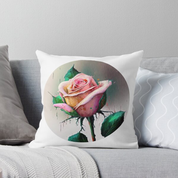 Item preview, Stunning Valentines Rose Oil Painting, Anniversary Present Or Valentines Gift For Him Or Her designed and sold by MorphicPrints.
