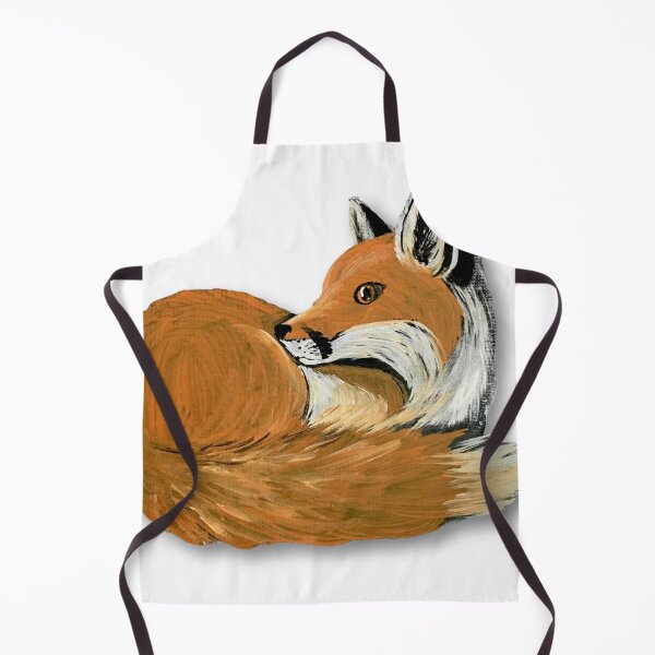 Item preview, Cozy Curled Up Fox designed and sold by SistersInArtN.