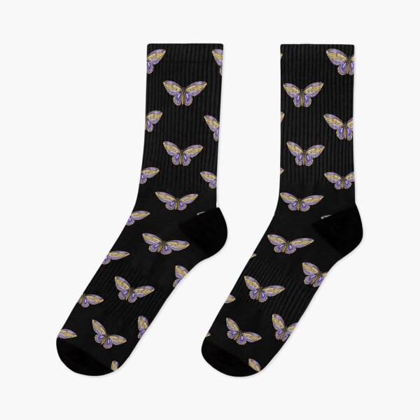 Item preview, Pink Butterfly Pattren Butterflies Sticker  designed and sold by AnimalsSpace.