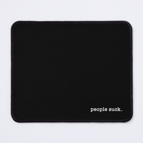 Item preview, people suck. (white type) designed and sold by petite muerte.