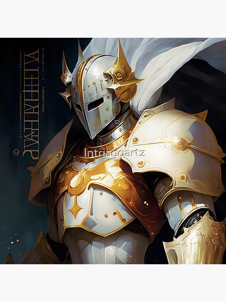 Ai Generated Art A True Knight Poster For Sale By Intriagoartz