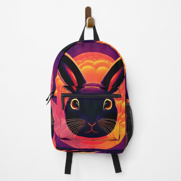 Item preview, Chinese zodiac rabbit moon designed and sold by BigBrainArtwork.