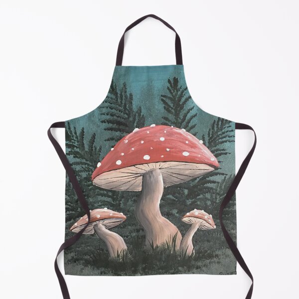 Item preview, Cute Mushrooms and Ferns designed and sold by SistersInArtN.