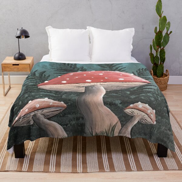Item preview, Cute Mushrooms and Ferns designed and sold by SistersInArtN.