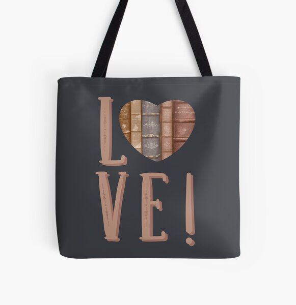 Item preview, Love books heart designed and sold by Constant Readers.
