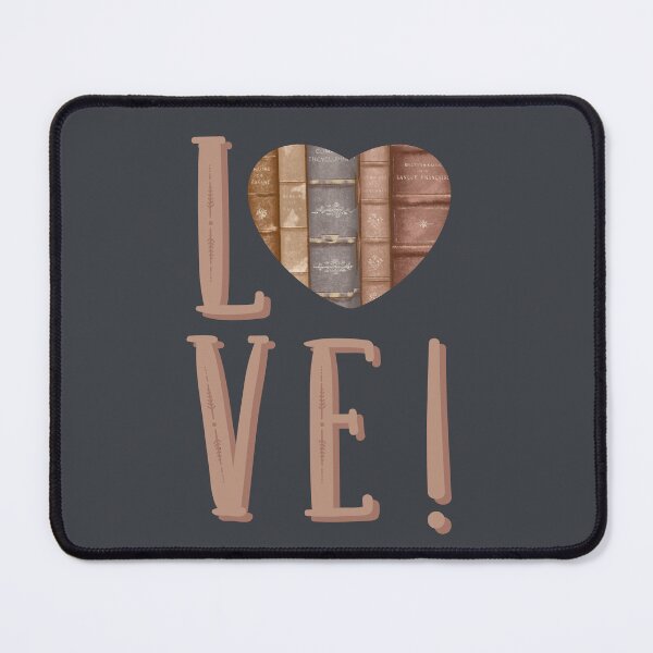 Item preview, Love books heart designed and sold by Constant Readers.