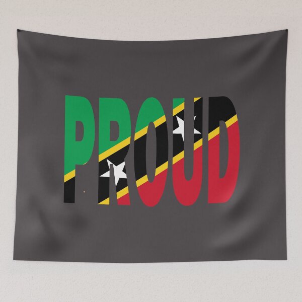 Item preview, St kitts & Nevis Flag Designed in The Word Proud - Soca Mode designed and sold by Soca-Mode.