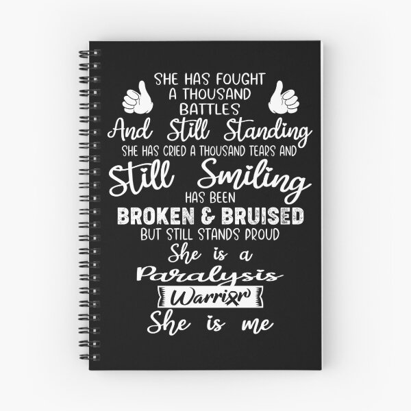 Item preview, Paralysis Warrior SHE IS ME - Support Paralysis Fighter Gifts designed and sold by Berriosly.
