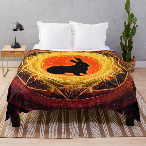 Item preview, Chinese zodiac rabbit designed and sold by BigBrainArtwork.
