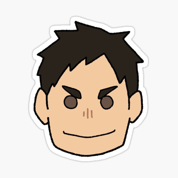 "Cute Daichi Haikyuu" Sticker for Sale by tischmeyourways | Redbubble