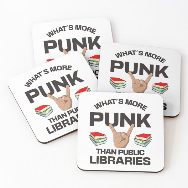 Item preview, Whats More Punk Than Public Libraries - Fund The Local Library designed and sold by Picket Club.