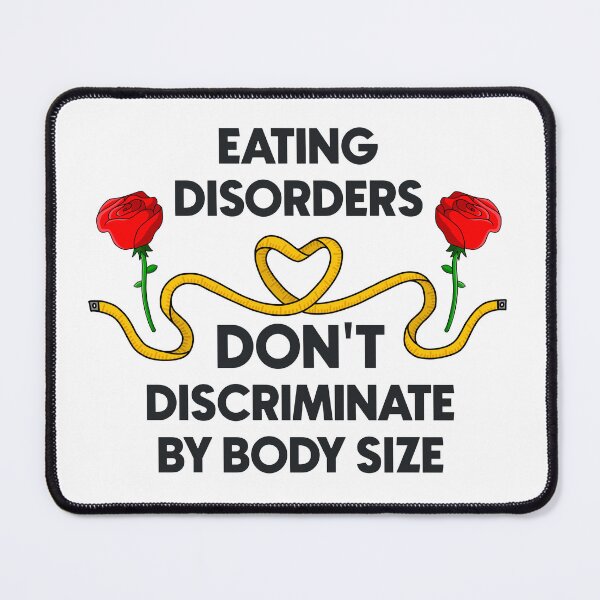 Item preview, Eating Disorders Don't Discriminate By Body Size designed and sold by Picket Club.