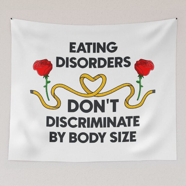 Item preview, Eating Disorders Don't Discriminate By Body Size designed and sold by Picket Club.